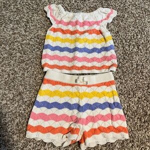 Janie and Jack Knit Outfit